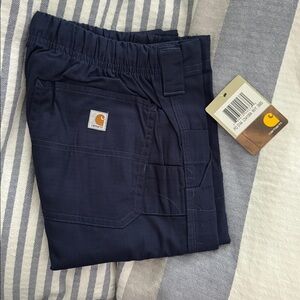 Carhartt Navy Men Scrubs small short